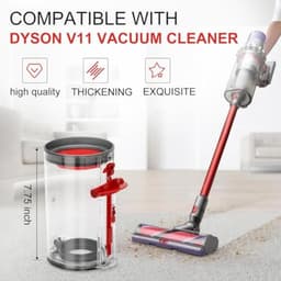 PromoHome Transparante stofopvangbak voor Dyson V11/V15 stofreservoir, stofzuigeraccessoire, reserveonderdeel — thumbnail 4