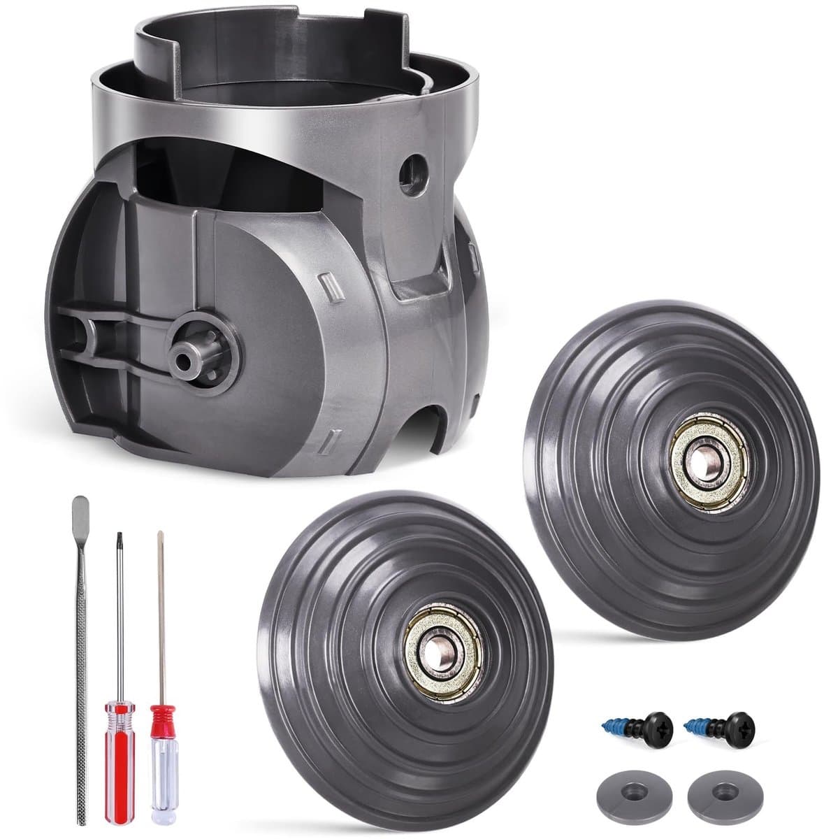Omgoods - Vervangende Zuigmond en Wielen voor Dyson V10 V11 V15 Stofzuiger — afbeelding 1
