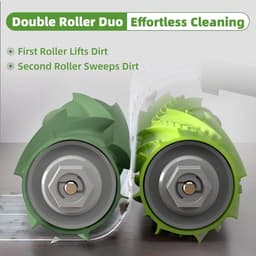 Omgoods - Set van 6 Rubber Borstels voor Robotstofzuigers — thumbnail 2
