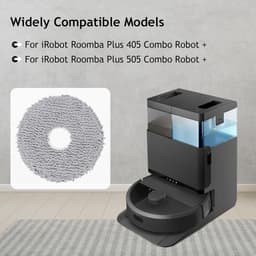 Vervangende dweilen compatibel met iRobot Roomba Plus 405/505 Combo stofzuigerrobots — thumbnail 3