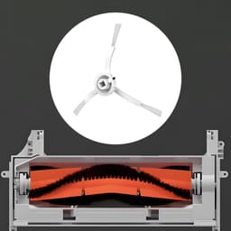 Dailygoods- Robotstofzuiger Accessoireset - Hoofdborstel - Zijborstels - HEPA-filter - Wasbaar Filter - Compatibel met Xiaomi Mi Robot - Stofzuigeraccessoires — thumbnail 4