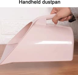 Mini Stoffer - Hand Stoffer - Bureau Schoonmaken - Grote Capaciteit - 24.5 cm - Lichtrood — thumbnail 3