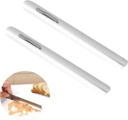Kruimelverzamelaars - Kruimelschrapers - Tafel Reinigen - Gebogen Ontwerp - 2 stuks - Zilver — thumbnail 1