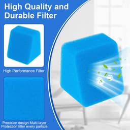 Cosensi - Roller Brush and Filter Accessory Set - Hoogwaardige vervangonderdelen - Inclusief 2 borstels en filters - Efficiënt schoonmaken — thumbnail 2