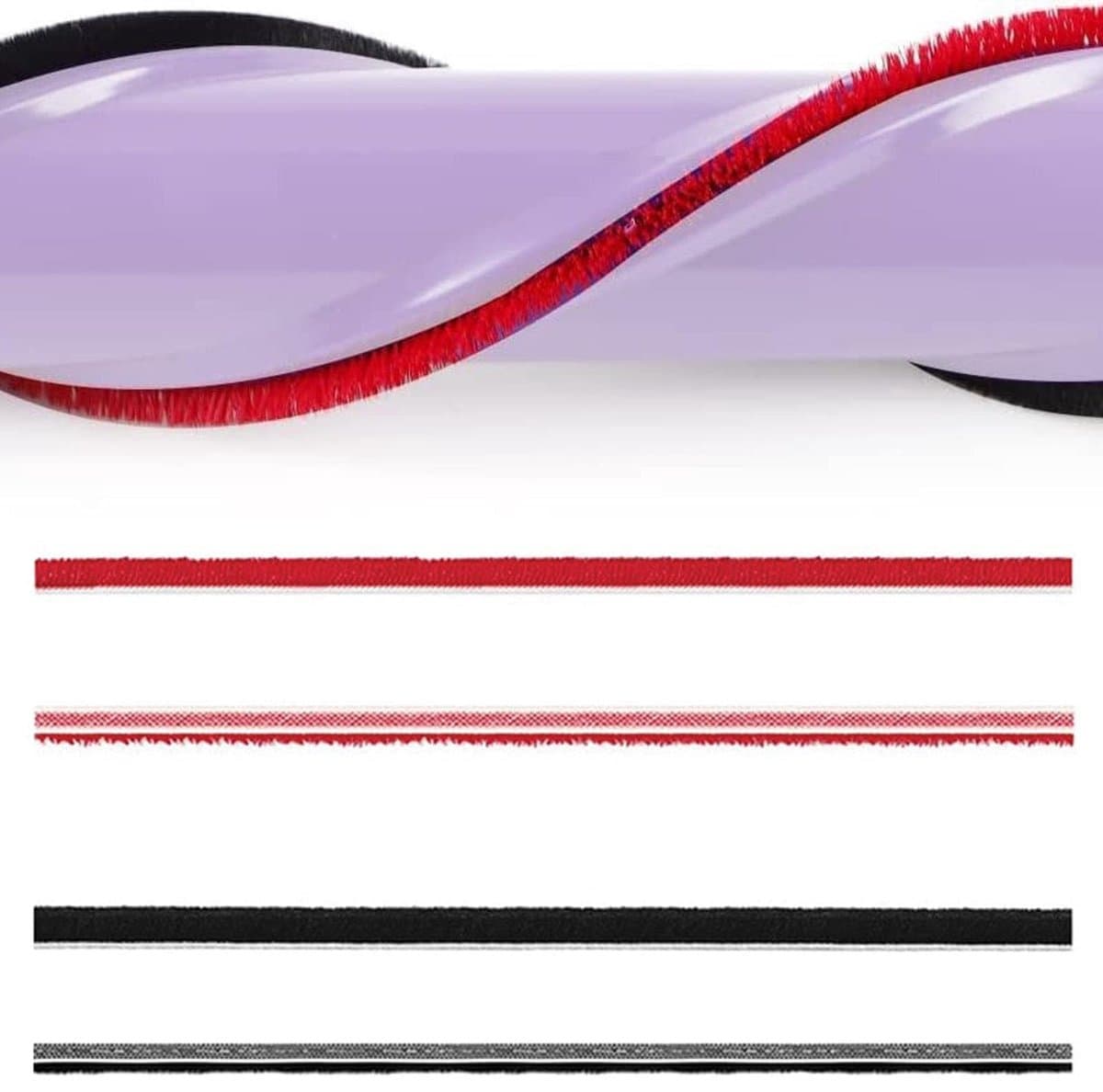 4 Stuks Vervangende Borstelstrips voor Dyson V7 V8 V10 V11 - Inclusief Schroevendraaier — afbeelding 1