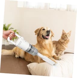 Draadloze Steelstofzuiger - Handstofzuiger Draadloos - Efficiënt Schoonmaken - Sterke Zuigkracht - 120 cm - Wit — thumbnail 4