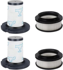 Vier vervangingsfilters Rowenta X-Force Flex 11.60 14.60 15.60 Animal stofzuigers, modelnummers RH9878 RH9898 RH9958 RH99F1 (vervangingsonderdeelnummers ZR009007 ZR009008). — thumbnail 1
