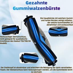 Vervangingsaccessoireset compatibel met Ecovacs X9 Pro Omni Robotstofzuiger — thumbnail 4