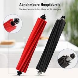 Hoofdborstelaccessoire en dubbele rolborstelvervanging Geschikt voor Roborock S8 / S8+ / S8 Pro Ultra / Q5 Pro / Q5 Pro+ / Q8 Max / Q8 Max+ robotstofzuigers. — thumbnail 3