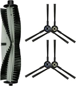 Roller Borstel Zijborstel kit voor Silvercrest SSR1 SSRA1 voor A9s A9 A7 A80 Plus A10s L100 Robotic Stofzuiger — thumbnail 1