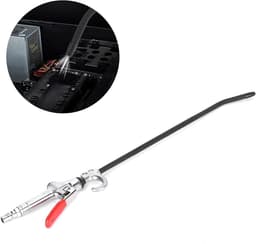 Pneumatische Luchtstofzuiger - Stofblazer Tool - Efficiënt Reinigen - Hoge Sterkte Pijp - 50 cm Bereik - Zilver — thumbnail 3