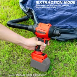 Draadloze Air Duster & Stofzuiger 2-in-1, Krachtige Perslucht en Zuigfunctie — thumbnail 4