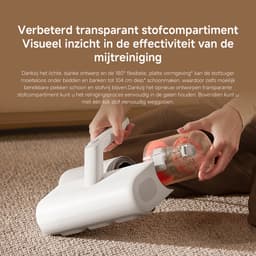 Xiaomi Dust Mite Vacuum Cleaner | Matrasreiniger en huistofmijt stofzuiger | Voor een frisser en droger bed | UV-licht | 50°C warme lucht — thumbnail 3