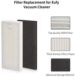 Dailygoods - Dailygoody - Vervangende onderdelen voor robotstofzuiger - Hoogwaardige borstels en filters - Duurzaam en effectief - Geschikt voor Kyvol Cybovac E20 — thumbnail 4