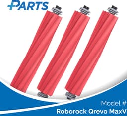Roborock Qrevo MaxV Borstels (3 Stuks, Plus.Parts® alternatief voor 8.02.0079) — thumbnail 1