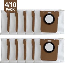 Stofzuigerzakken - Reserve zakken - Robotstofzuiger onderhoud - Vijflaagse filtratie - 35L capaciteit - Wit — thumbnail 5