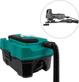 VONROC Compacte alleszuiger / stofzuiger - 20V - Incl. Diverse accessoires, 2x 2.0Ah accu en snellader — thumbnail 4