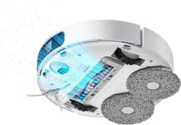 Xiaomi Robot Vacuum X10+ EU - Dubbele roterende moppen - geschikt voor water - LiDAR detectie werkt ook 's nachts - geavanceerde 3D ToF en RGB camera - basisstation maakt de robot schoon en droog — thumbnail 5