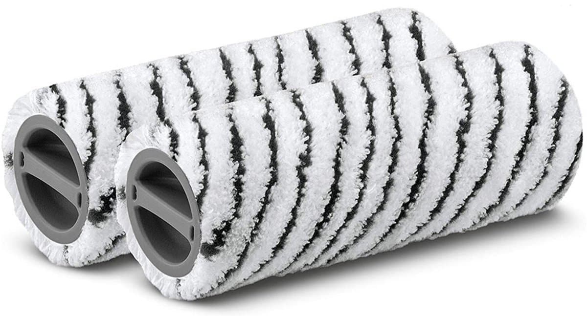 Geschikt voor Kärcher FC Steen- en Tegelrollers voor Karcher FC3, FC5, FC7 Elektrische Vloerreiniger Dweil, Microvezelrollers - 2-Pack-Belle's product — afbeelding 1