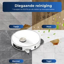 10 stuks Dweilpads - Geschikt voor Dreame L10s Ultra, L10 Ultra, L10 Prime, L10s Pro, L20 Ultra, L40 Ultra, L40 Pro, X40 Ultra, X50 Ultra, Xiaomi X10 / X20, Roborock Qrevo S5V, Qrevo Curv - Robotstofzuiger Onderdelen en Accessoires — thumbnail 4
