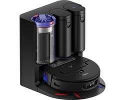 Dyson Spot+Scrub AI - Robotstofzuiger met Dweilfunctie - Dweilrobot - AI Vlekdetectie en Automatisch Leegstation - Zwart
