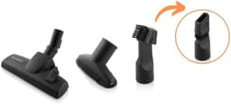 Stofzuiger met Zak 800W ECO-motor Hoge Zuigkracht Compact Rood — thumbnail 2