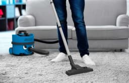 Cilinderstofzuiger - Huishoudelijke stofzuiger - Efficiënt schoonmaken - Krachtig en zuinig - 8 Liter capaciteit - Hemelsblauw — thumbnail 3