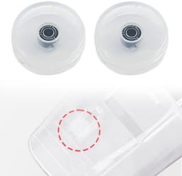 2-delige stofzuigeraccessoires, reserveonderdelen geschikt voor de vlotter van de reinigingswatertank — thumbnail 3