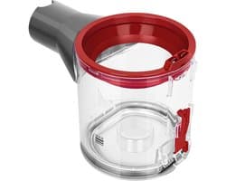 Stofemmer voor Dyson V7 V8 SV10 SV11 – Transparante Vervangende Stofcontainer – Handheld Draadloze Stofzuiger Accessoire – Afvalreservoir – 200x130mm – Eenvoudig te Reinigen – Reserveonderdeel