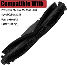 Hoofd Rollenborstel - Geschikt voor Proscenic M7/iHome AutoVac Nova/Uoni V980MAX Stofzuigers — thumbnail 2