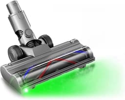 LED-verlichtte Elektrische Vloerborstelkop, Stofwerende Vloerreiniger Geschikt voor Dyson V6 DC58 DC59 DC62 DC72 — thumbnail 1