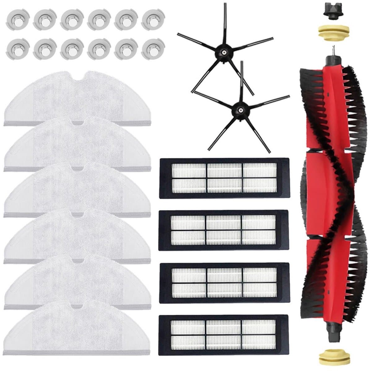 Geschikt voor Vervangende kit Geschikt voor Roborock S6/S5 MAX S50 S51 S60 T6 stofzuigeronderdelen en accessoires — afbeelding 1