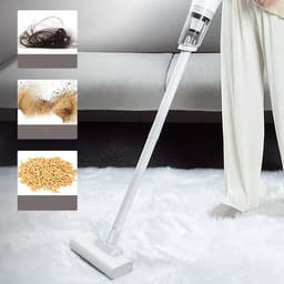 OKWISH Steelstofzuiger Stofzuiger 4-in-1 - Compact En Oplaadbaar Met Lange Accuduur En 350 ml Capaciteit - Geschikt Voor Huis En Auto - ABS - Zwart — thumbnail 5