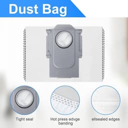 Cosensi - Accessoireset voor robotstofzuiger - Reserveonderdelen - Hoofdborstel - Hepa-filters - Schoonmaakdoeken - Zijborstels - Stofzakken - Schroevendraaier — thumbnail 3