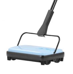 Tapijtveger - Handmatige Vloerveger - Stofreservoir 300 ml - Veegbreedte 17 cm - Voor tapijten, dierenharen en stof - Blauw — thumbnail 5