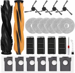 Vervangingsonderdelen Geschikt voor de robotstofzuigers Dreame L60 Ultra PE / Matrix10 Ultra, X50 Ultra / L50 Ultra / L40s Ultra, inclusief 1 hoofdborstel, 4 filters, 4 zijborstels, 6 dweilen en 6 stofzakken. — thumbnail 1