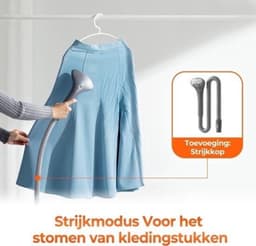 Stofferingsreiniger – Tapijtreiniger – Bankreiniger – Vlekkenreiniger – Meubelreiniger – 500W Vermogen – 12000Pa Zuigkracht — thumbnail 1
