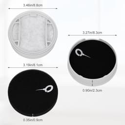 Dailygoods- Vervangingsfilters 4 stuks - HEPA-uitlaatfilter - Vervangingsfilterset voor XC5041/XC5043/XC5141/XC5142/XC5242/XC5243/C5244 - Voor Philips accustofzuigers 5000-serie - Hoogwaardige filtratie - Eenvoudige vervanging - HEPA-filter — thumbnail 3