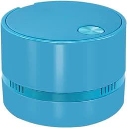 Mini Stofzuiger - Desktop Reiniger - Bureau Schoonhouden - Krachtige Zuigkracht - 9 x 7.8 cm - Blauw — thumbnail 1