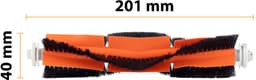 Rosfix Reserveonderdeel Set Rolkborstel - 1 Hoofdborstel 2 Zijborstels - Zacht Materiaal - Geschikt voor Xiaomi, Roborock — thumbnail 4