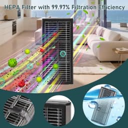 PromoHome Reserveonderdelen voor Dreame L10s Ultra Gen 2/L40 Ultra AE/Mova E30 Ultra - 1 Hoofdborstel Rubber, 6 Zakken, 4 HEPA-Filters, 6 Doeken, 6 Zijborstels — thumbnail 2