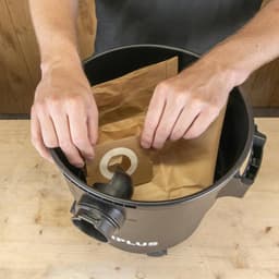 Powerplus stofopvangzak POWX3210A - 3 stuks - Geschikt voor stofzuiger POWX3210 — thumbnail 1