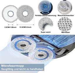 Reserveonderdelenset Geschikt voor Ecovacs Deebot T30 Omni, T30 Pro Omni, T30 Max — thumbnail 5