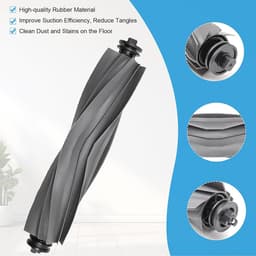 Geschikt voor Toepasselijke vervangende accessoires voor Xiaomi X20+, X10+, voor Dreame L10s Pro Gen 2, L10s Ultra, L10 Ultra, L10 Prime robotstofzuiger, Rolborstels + 6 Doek + 4 Stofzakken + 4 Borstels — thumbnail 2