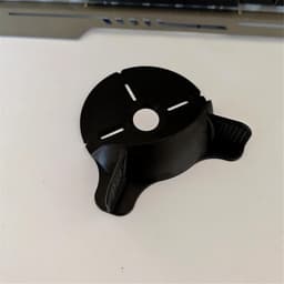 Boorstof Collector - Stofopvangbak - Schone Werkplek - Grote Capaciteit - 10x10cm - Zwart — thumbnail 2