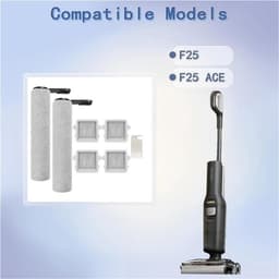 Vervangende accessoirekit Geschikt voor Roborock F25 / F25 ACE stofzuigers, inclusief 2 roterende borstels en 4 filters. — thumbnail 2