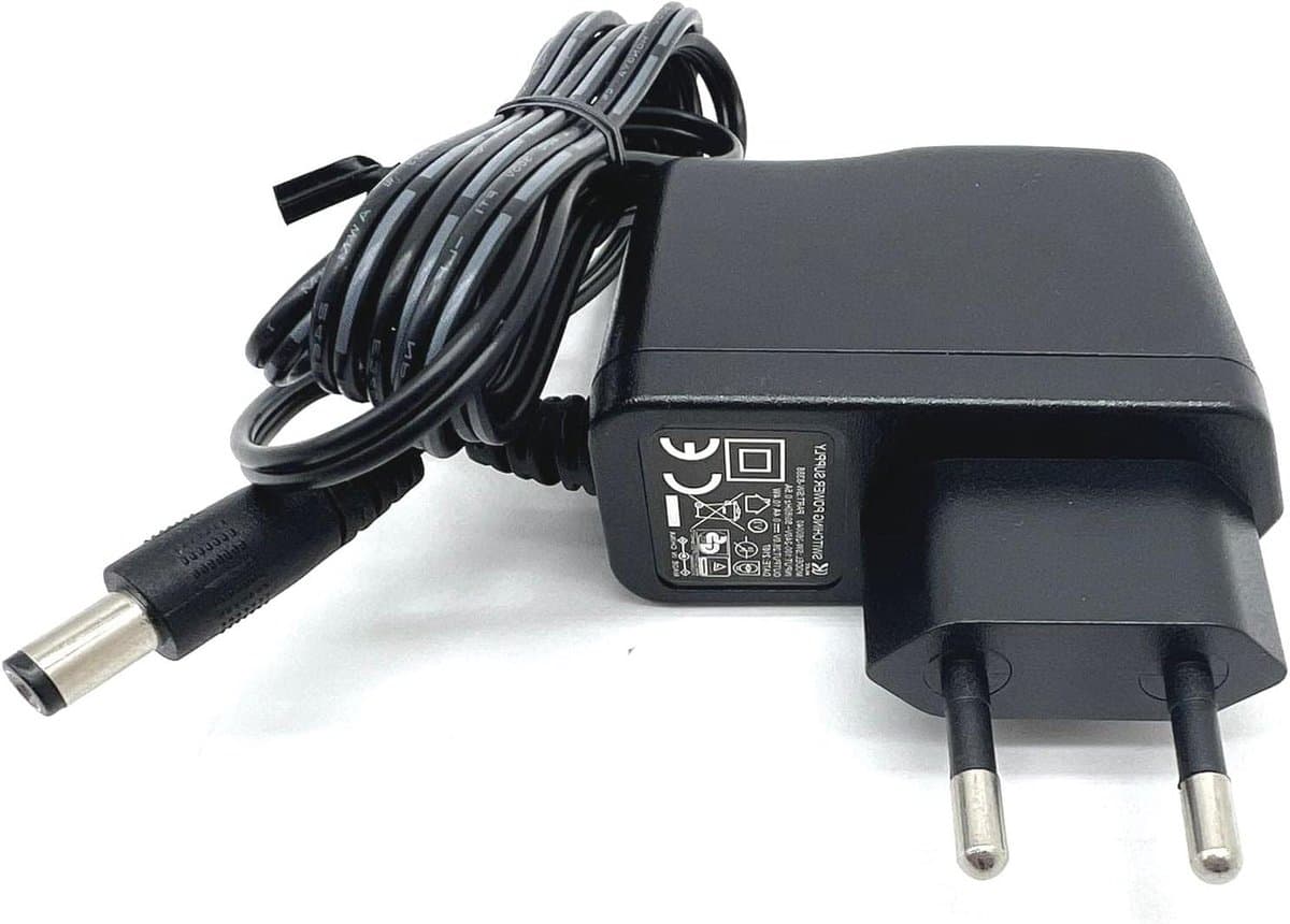 Oplader Stofzuiger - Reserveonderdeel - Stofzuiger Opladen - 26V DC Uitgang - 5.5x2.1mm Connector - Zwart — afbeelding 1