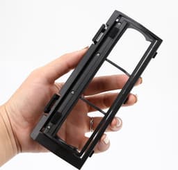 Robotstofzuiger Hoes - Hoofdborstelhoes Reserveonderdeel - Stofzuiger Onderhoud - Klikbare Bevestigingsstructuur - 16.1 cm - Zwart — thumbnail 5