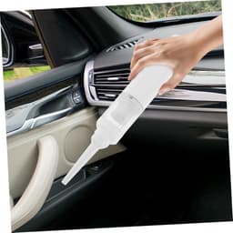 Draagbare Stofzuiger - Auto Waterzuiger - Auto Interieur Reinigen - Dubbele Nat-Droogfunctie - 27 cm Lengte - Wit — thumbnail 3
