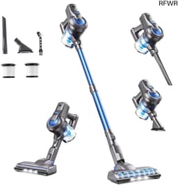 Draadloze Stofzuiger - Steelstofzuiger - Huis Snel Schoon - Vrijstaand Design - 30 Minuten Werktijd - Blauw — thumbnail 1